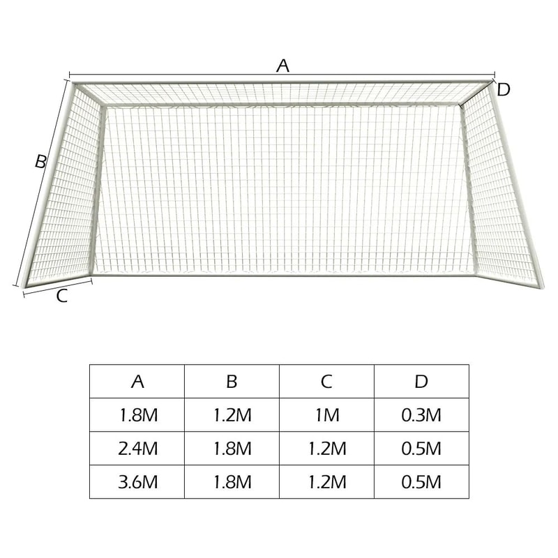 Durable Soccer Goal Net Replacement Training Net For Football Practice 4