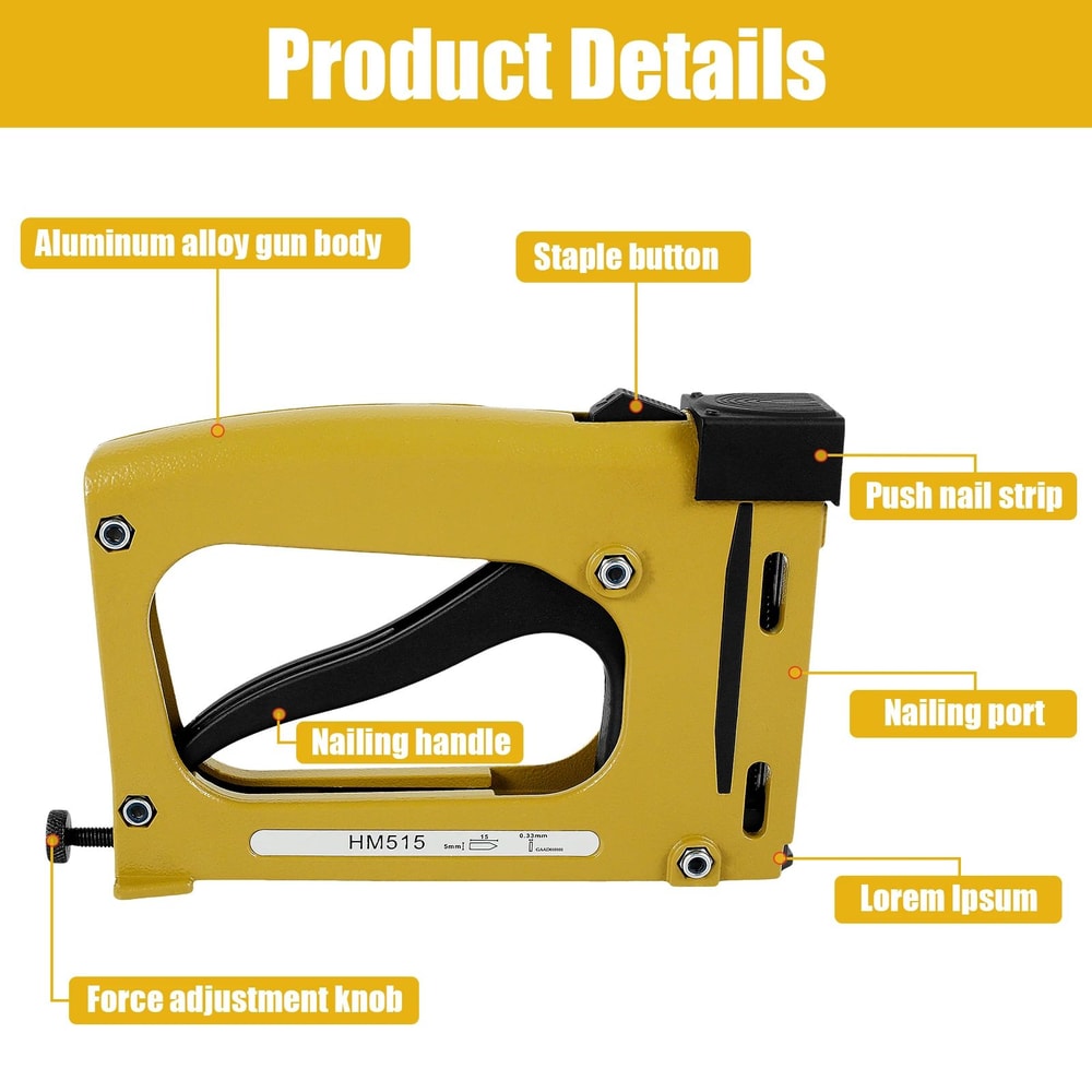 ProFlex Precision Picture Frame Nailer Kit With 1000 Nails 1