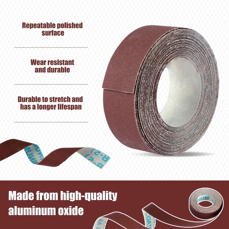 ProFlex Abrasive Sandpaper Roll Kit For Metal And Wood Finishing 3