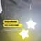 BrightSafe Reflective Star Keychain Set For Kids Bags And Strollers 2