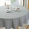 Nordic Elegance Round Tablecloth Cotton Linen Dining Cover 3
