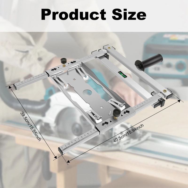 ProGuide Cutting Machine Edge Guide For Precision Woodworking Cuts 5