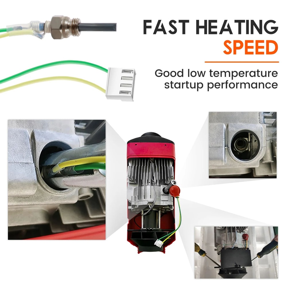 ProHeat Diesel Heater Glow Plug Repair Kit For Reliable Ignition 4