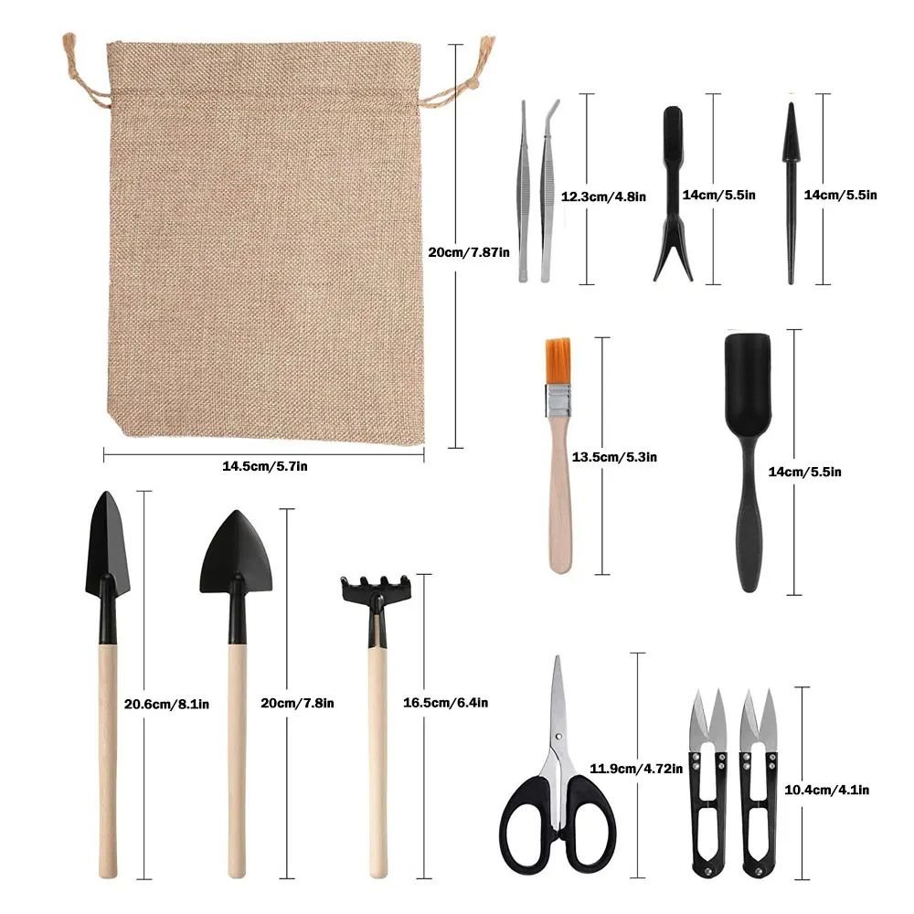 GreenCare Mini Garden Tool Set For Bonsai And Indoor Plant Care 5