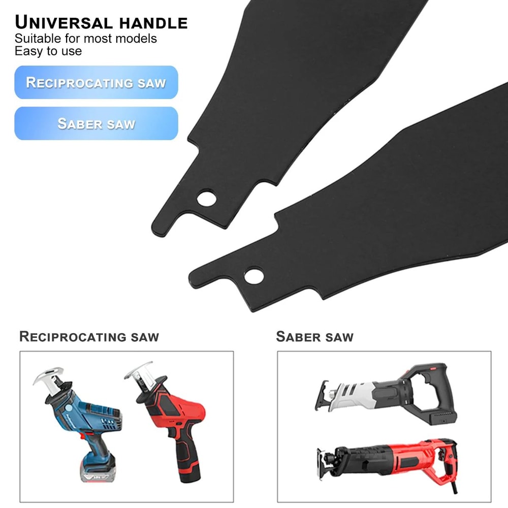 PowerScrape Reciprocating Saw Scraper Blade Set For Fast Surface Removal 3