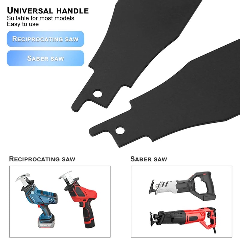 PowerScrape Reciprocating Saw Scraper Blade Set For Fast Surface Removal 3