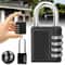 SecureLock Weatherproof Combination Padlock For Outdoor And Locker Use 0