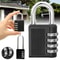 SecureLock Weatherproof Combination Padlock For Outdoor And Locker Use 0