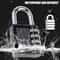 SecureLock Weatherproof Combination Padlock For Outdoor And Locker Use 1