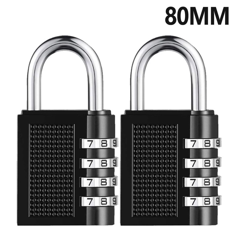 SecureLock Weatherproof Combination Padlock For Outdoor And Locker Use 6