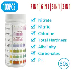 aquacheck aquarium test strips kit for accurate water quality monitoring