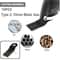Multi Tool Oscillating Saw Blades Set High Carbon Steel Quick Release Kit 5