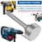 Heavy Duty Ground Rod Driver Drill Bit Carbon Steel Grounding Rod Installation Tool 1