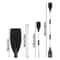 Adjustable Kayak Paddle Set Aluminum Alloy Lightweight Oars For Kayak And Inflatable Boats 5