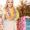 50 Piece Hawaiian Flower Lei Set Colorful Party Necklaces For Luau Beach And Events 3