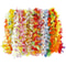 50 Piece Hawaiian Flower Lei Set Colorful Party Necklaces For Luau Beach And Events 6