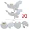 Realistic Owl Bird Repellent Decoy With 360 Degree Rotating Head Waterproof Garden Protector 6
