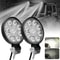 LED Work Light Round Off Road Driving Lights Waterproof High Brightness Headlight Set 1
