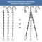 10 Pack Hanging Plant Chain Set Heavy Duty Basket Chain Hooks For Planters And Garden Decor 3