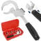 4 In 1 Adjustable Faucet Wrench Multifunction Plumbing Tool For Sink And Pipe Repair 2