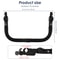 Adjustable Stroller Bumper Bar Detachable Safety Handlebar With Soft Leather Grip 5