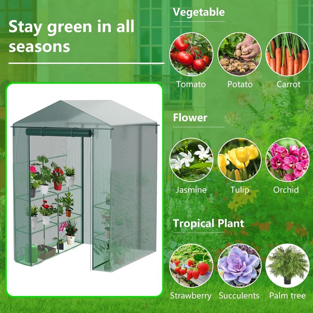 Waterproof PVC Plant Cover Garden Protective Tarpaulin Greenhouse Shield For Balcony And Outdoor Pl 4