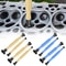 4 Piece Valve Lapping Tool Kit Manual Engine Valve Grinding Sticks With Suction Cups 0