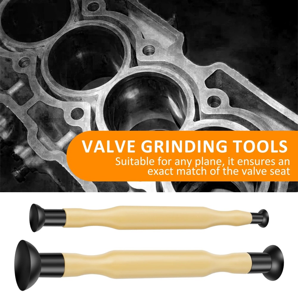 4 Piece Valve Lapping Tool Kit Manual Engine Valve Grinding Sticks With Suction Cups 3