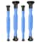 4 Piece Valve Lapping Tool Kit Manual Engine Valve Grinding Sticks With Suction Cups 6