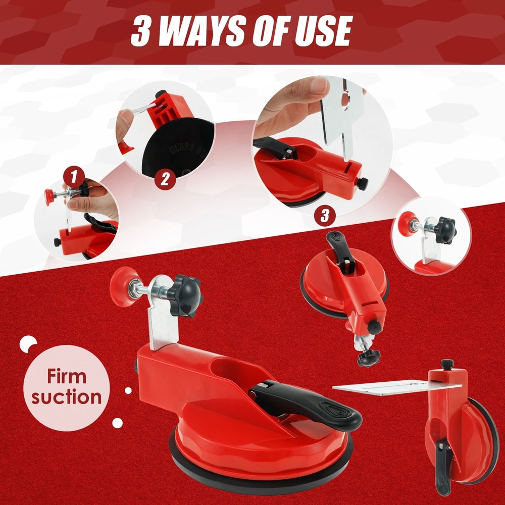 Tile Leveling System Suction Cup Tool Precision Wall Tile Alignment And Corner Fixer 2