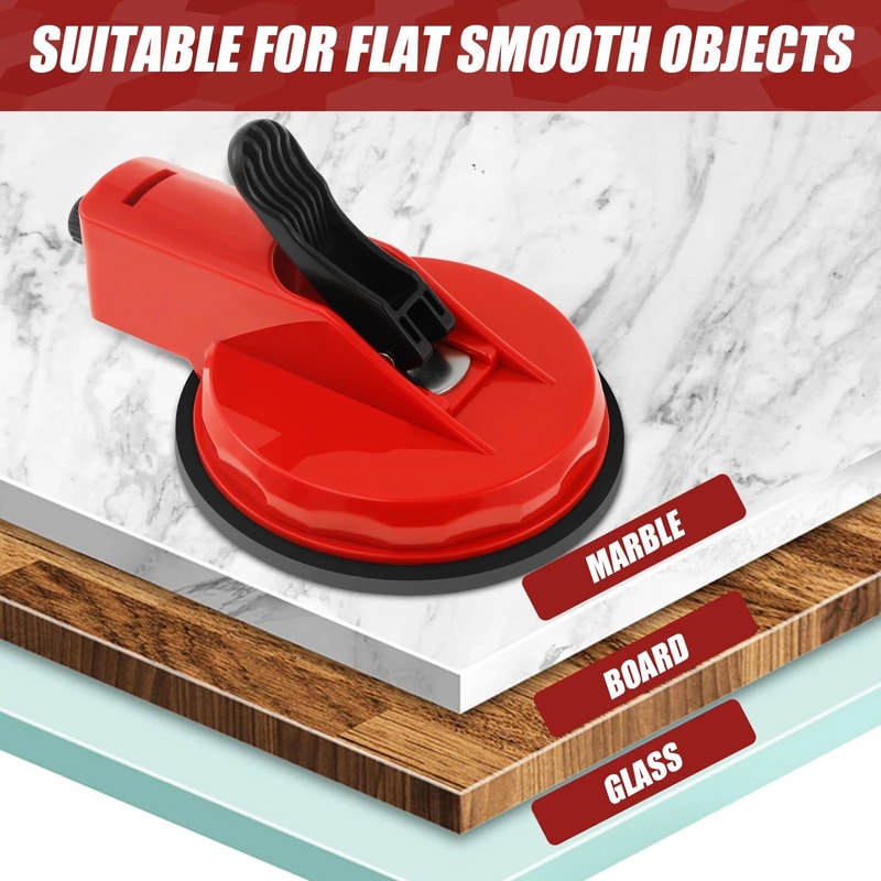 Tile Leveling System Suction Cup Tool Precision Wall Tile Alignment And Corner Fixer 4