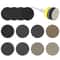 180 Piece Sanding Discs Kit Wet Dry Hook And Loop Sandpaper Set For Rotary Tools 5