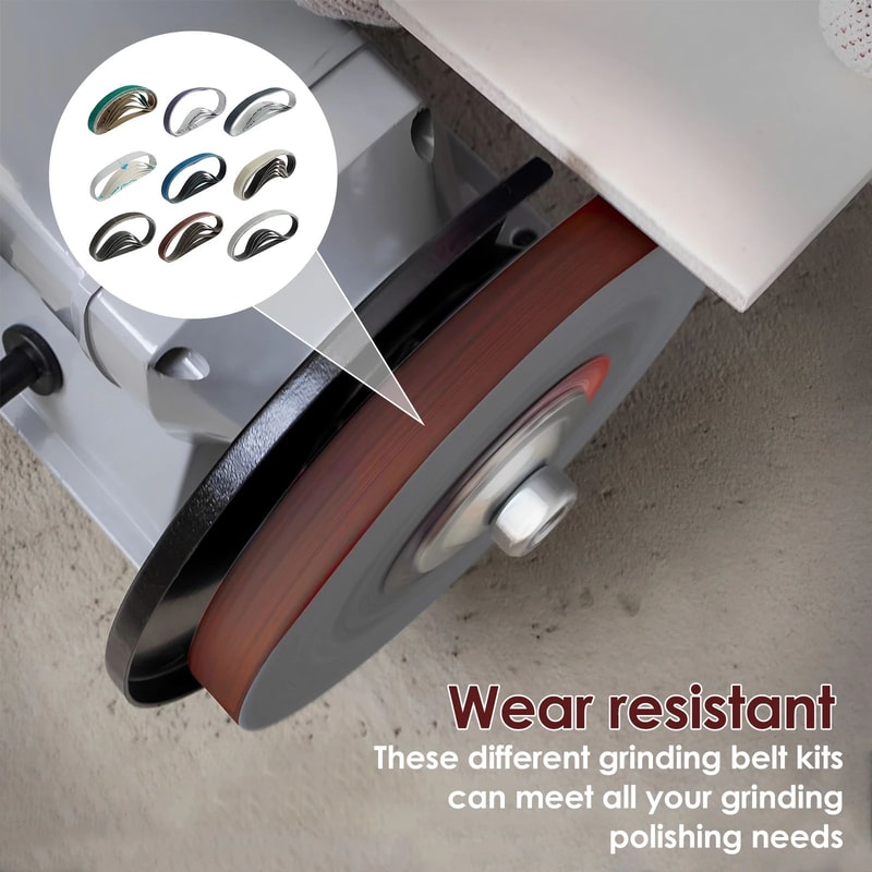 Premium Sanding Belts Set For Sharpening Grinding And Polishing With Assorted Grits 1