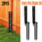 Heavy Duty Fence Post Repair Stake Ground Anchor For Fixing Broken And Tilted Posts 0