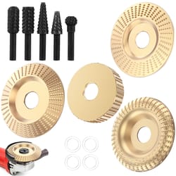 wood carving disc set for angle grinder grinding shaping and polishing tools
