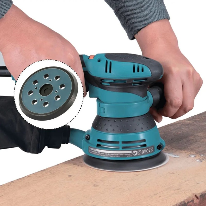 5 Inch Sanding Backing Pad Hook And Loop Disc For Orbital Sander Polishing Tools 0