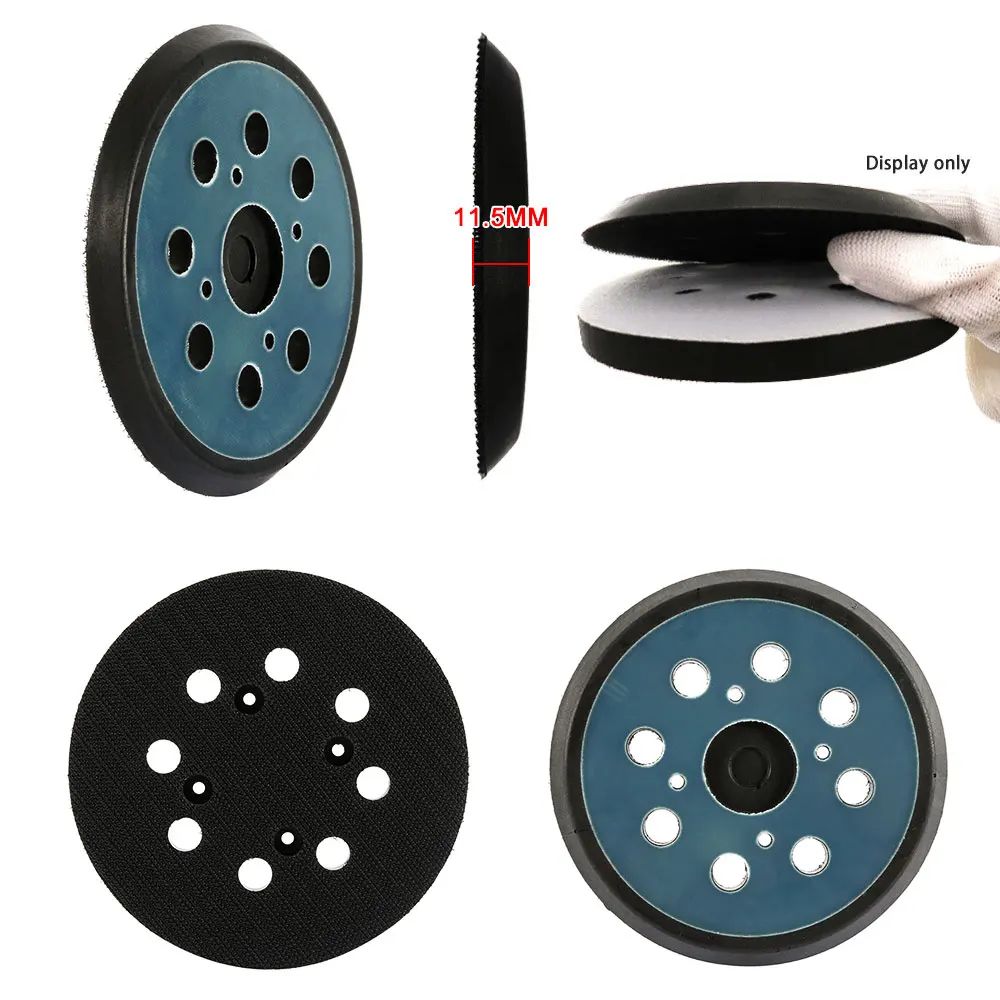 5 Inch Sanding Backing Pad Hook And Loop Disc For Orbital Sander Polishing Tools 3