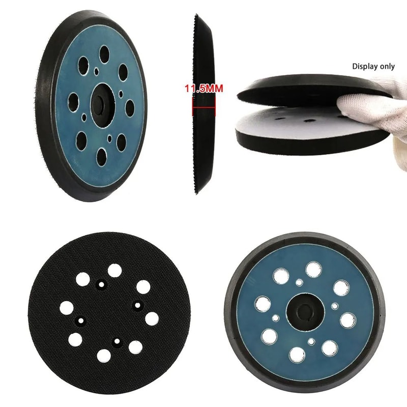 5 Inch Sanding Backing Pad Hook And Loop Disc For Orbital Sander Polishing Tools 3