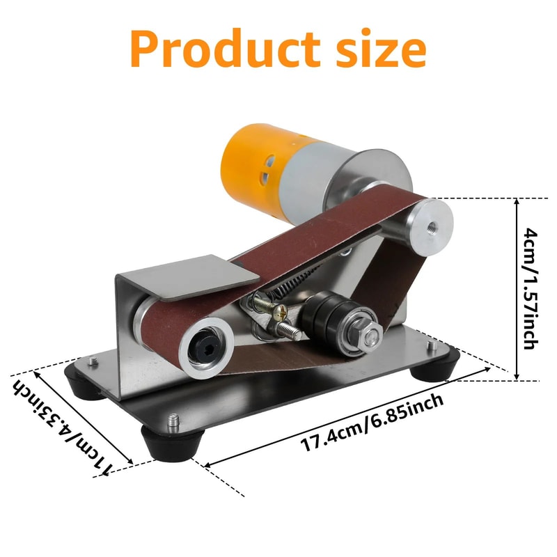 Electric Belt Sander Machine For Grinding Polishing And Tool Sharpening DIY Power Tool 5