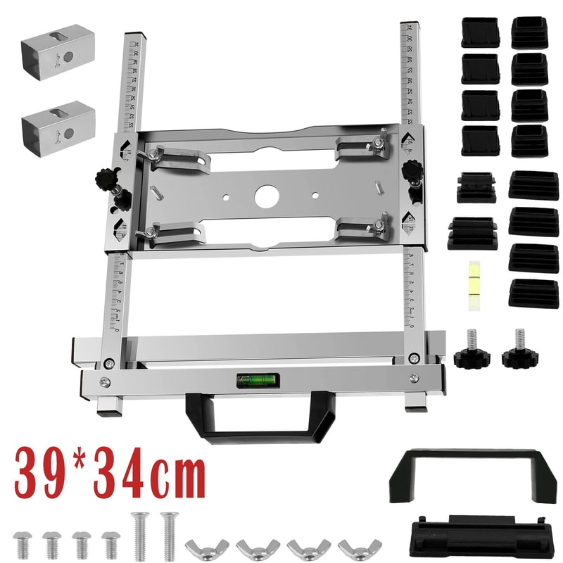 Adjustable Circular Saw Guide Rail Edge Cutting Guide For Precision Woodworking 0