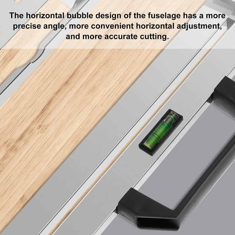 Adjustable Circular Saw Guide Rail Edge Cutting Guide For Precision Woodworking 2