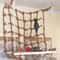 Bird Swing Ladder Toy With Rope Net For Parrot Climbing Chewing And Play 1