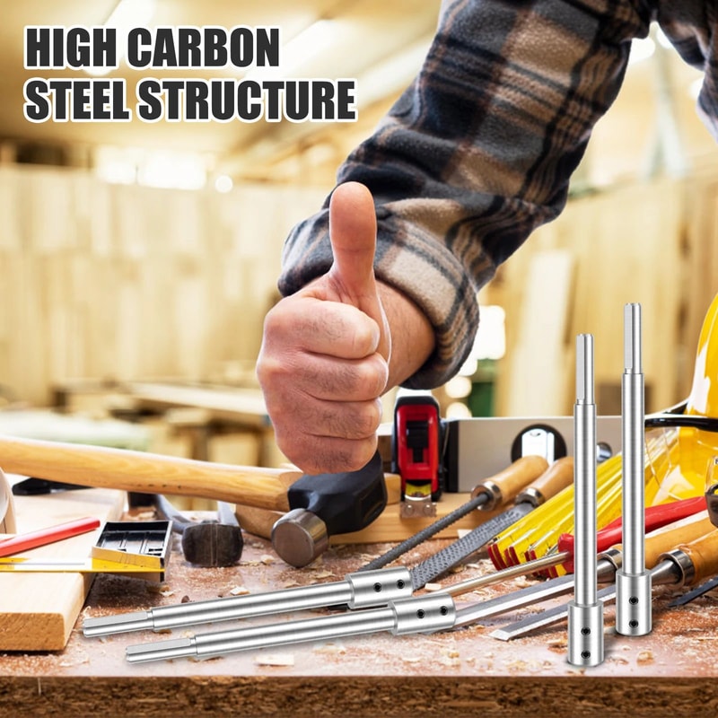 Magnetic Drill Bit Extension Set Long Bit Holder Adapter For Hard To Reach Screwing 5