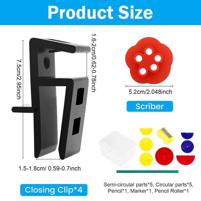 Adjustable Carpentry Scribe Tool For Cabinet Installation And Precision Wood Fitting 1