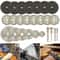 Mini Circular Saw Blade Set For Rotary Tools Metal Cutting Grinding And Sanding Kit 1