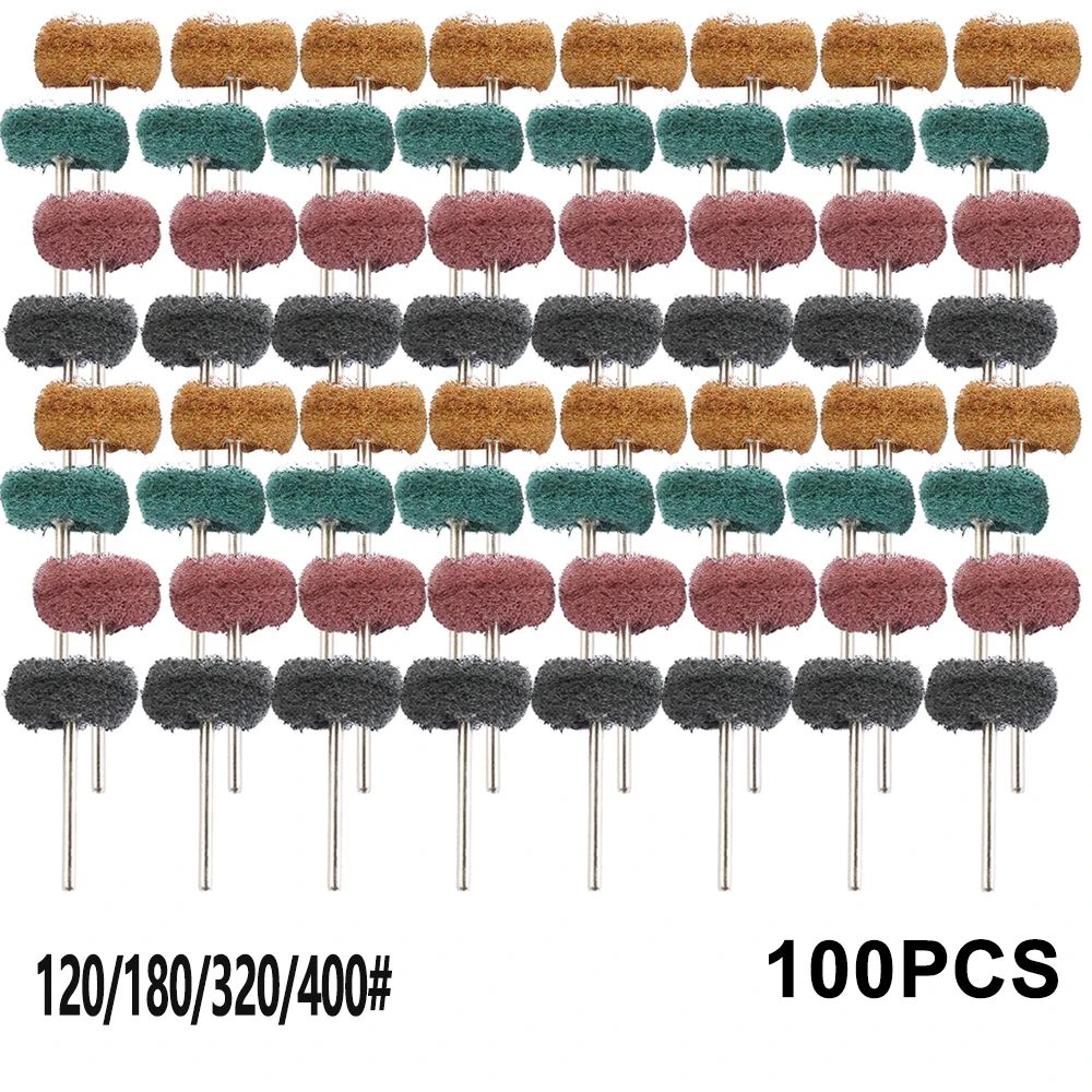 Abrasive Nylon Brush Set For Drill Cleaning Polishing And Surface Finishing 8
