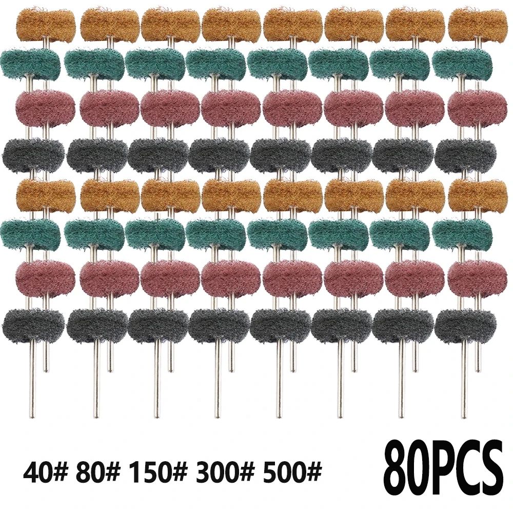 Abrasive Nylon Brush Set For Drill Cleaning Polishing And Surface Finishing 7