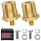 Brass Battery Terminal Adapter Connectors For Car Battery Post Conversion And Secure Connection 0