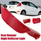 Rear Bumper Reflector Light Cover For Ford Fiesta Tail Fog Light Replacement 3