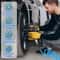 25FT Air Compressor Hose Recoil PU Air Hose With Coupler For Flexible And Tangle Free Use 3